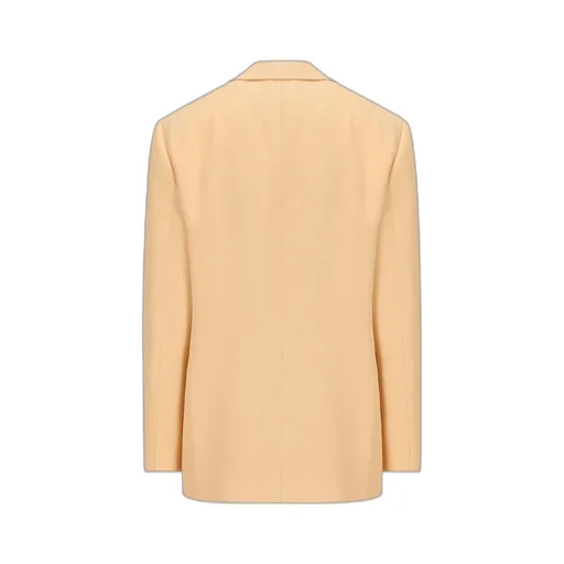 Jil Sander Single-Breasted Crepe Tailored Blazer