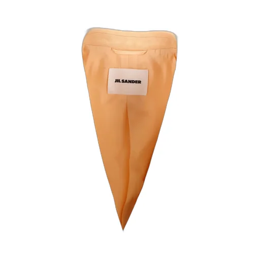 Jil Sander Single-Breasted Crepe Tailored Blazer