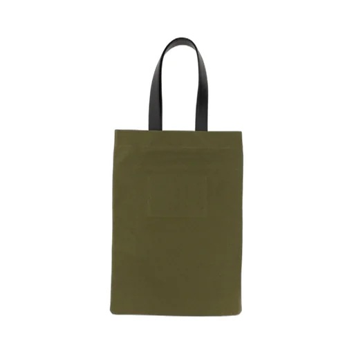 Jil Sander Logo Printed Tote Bag