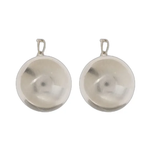 Jil Sander Chain Mirrored Earrings