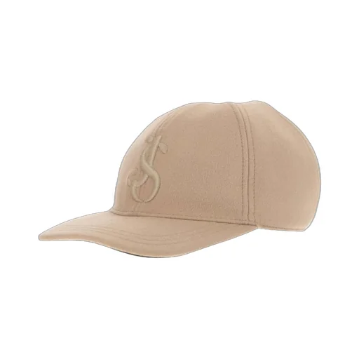 Jil Sander Logo Embroidered Curved-Peak Baseball Cap