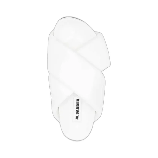Jil Sander Open Toe Cross Strap Sandals