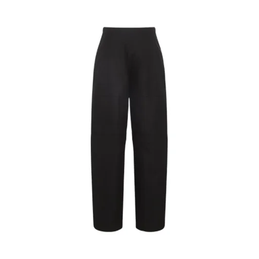 Jil Sander High-Waist Straight-Leg Trousers