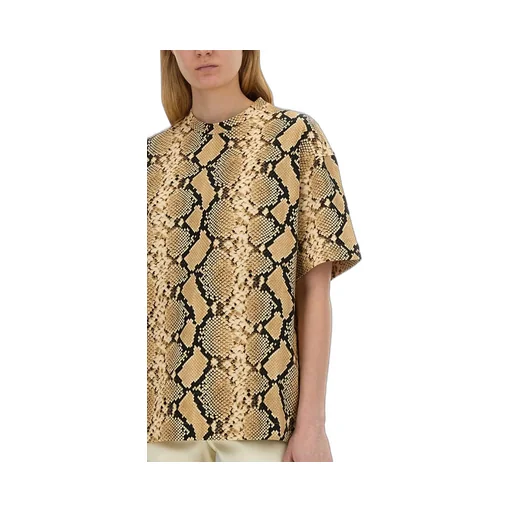Jil Sander Python Printed Crewneck T-Shirt