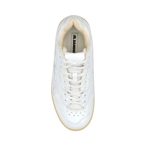Jil Sander Round Toe Lace-Up Sneakers