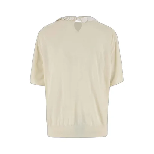 Jil Sander Sequin Embellished Crewneck T-Shirt