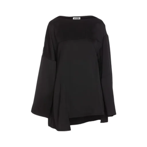 Jil Sander Crewneck Asymmetric Sweatshirt