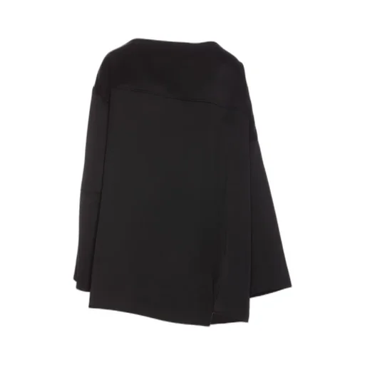 Jil Sander Crewneck Asymmetric Sweatshirt