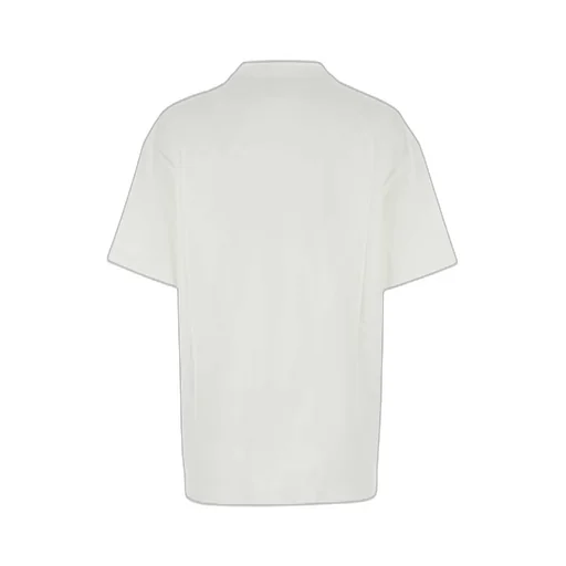 Jil Sander Fringed-Brooch Drop Shoulder T-Shirt