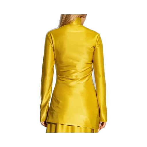 Jil Sander High-Neck Long-Sleeved Top