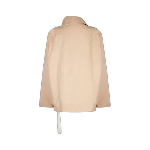 Jil Sander Asymmetric Drawstring Hem Shirt