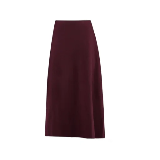 Jil Sander High-Waist A-Line Midi Skirt