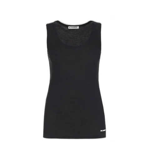 Jil Sander+ Logo-Printed Sleeveless Tank Top