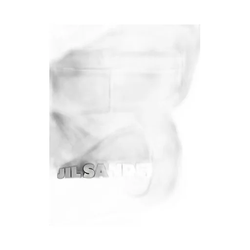 Jil Sander Logo-Print Large Open Top Tote Bag