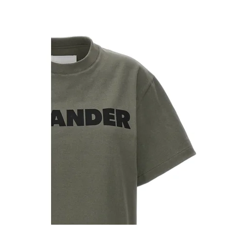 Jil Sander Logo Printed Crewneck T-Shirt