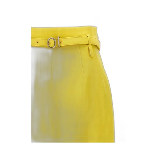 Jil Sander Belted Midi Skirt