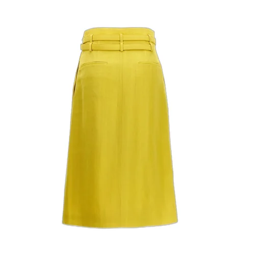 Jil Sander Belted Midi Skirt