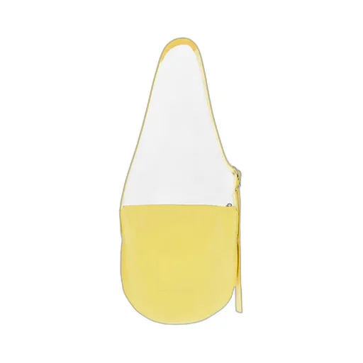 Jil Sander	Crinkled Finish Zipped Shoulder Bag