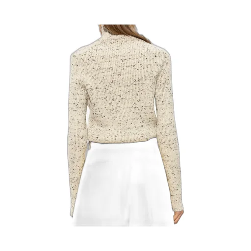 Jil Sander High-Neck Straight Hem Knitted Top