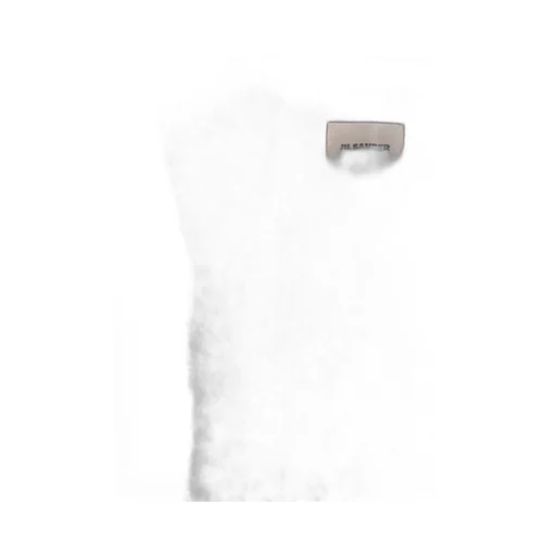 Jil Sander Glitter-Embellished Sleeveless Dress