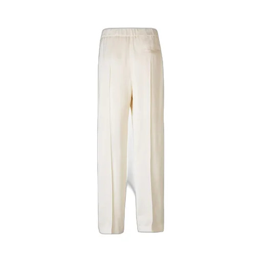 Jil Sander Elastic Waist Straight-Leg Trousers
