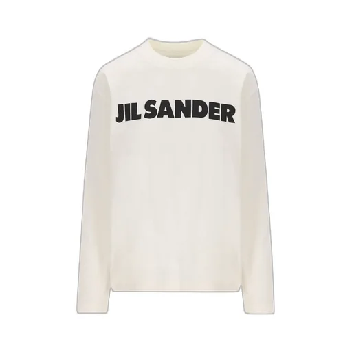 Jil Sander Logo Printed Crewneck Sweatshirt