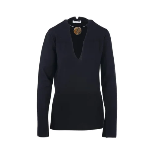 Jil Sander V-Neck Knitted Jumper