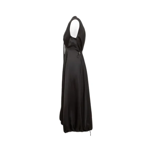 Jil Sander V-Neck Sleeveless Midi Dress