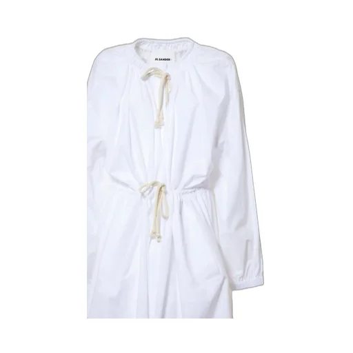 Jil Sander+ Gathered-Detailed Drawstring Fastened Dress