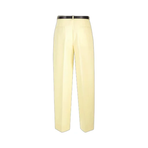 Jill Sander High-Waisted Belted Trousers