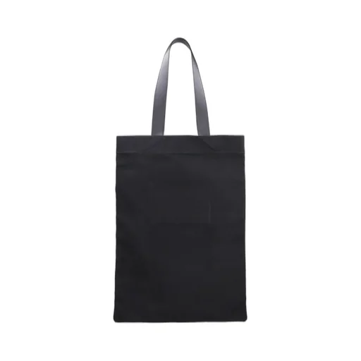 Jil Sander Logo Printed Tote Bag