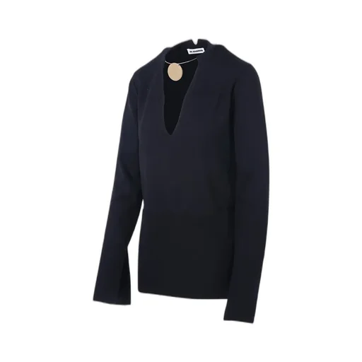 Jil Sander V-Neck Knitted Jumper