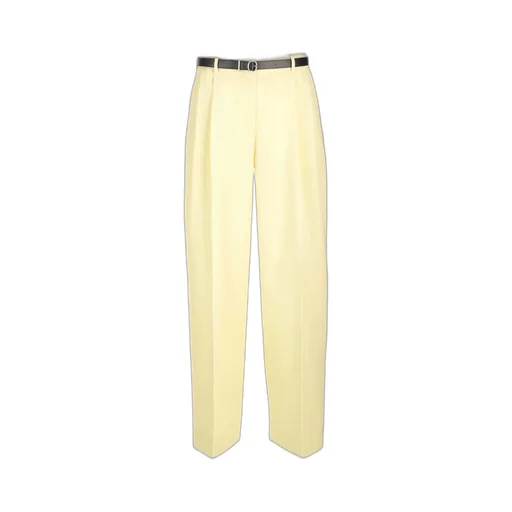 Jill Sander High-Waisted Belted Trousers