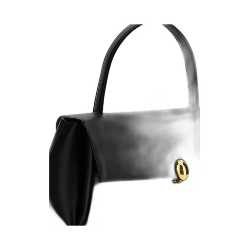 Jil Sander Almond Foldover Top Handle Bag