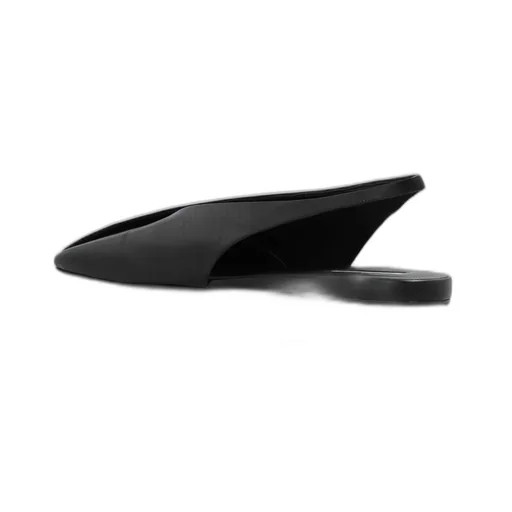 Jil Sander Asymmetric-Toe Ballerina Shoes