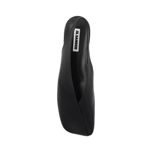 Jil Sander Asymmetric-Toe Ballerina Shoes