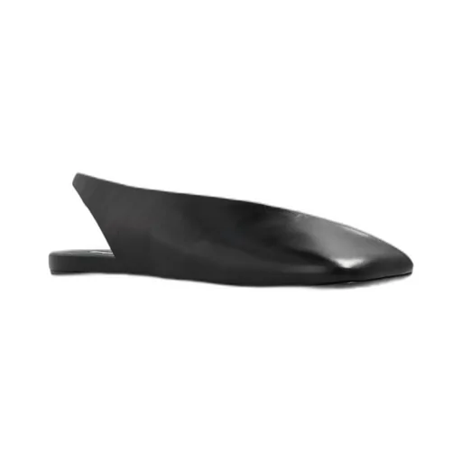 Jil Sander Asymmetric-Toe Ballerina Shoes