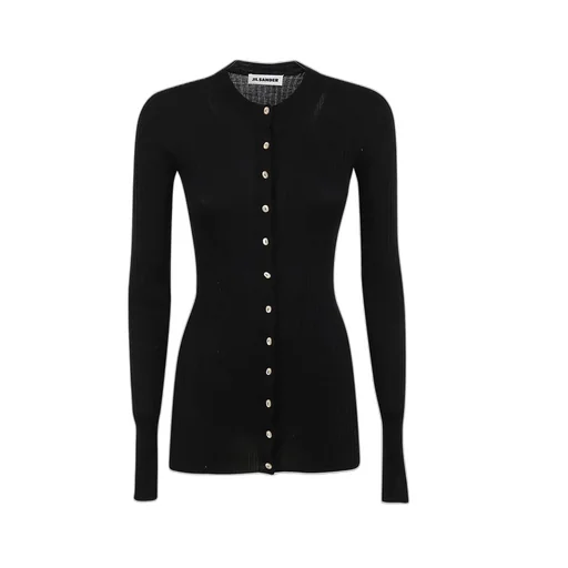 Jil Sander	Buttoned Long-Sleeved Cardigan