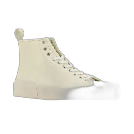 Jil Sander Lace-Up High-Top Sneakers
