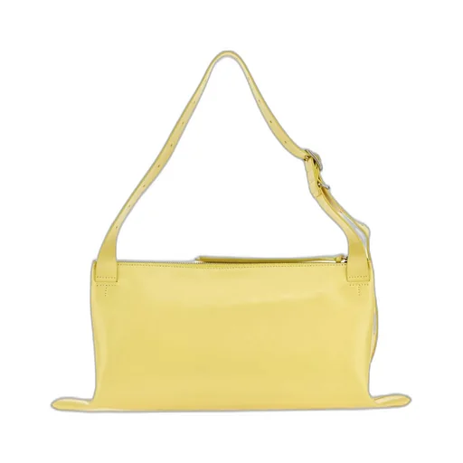 Jil Sander Folded Edge Zipped Medium Shoulder Bag
