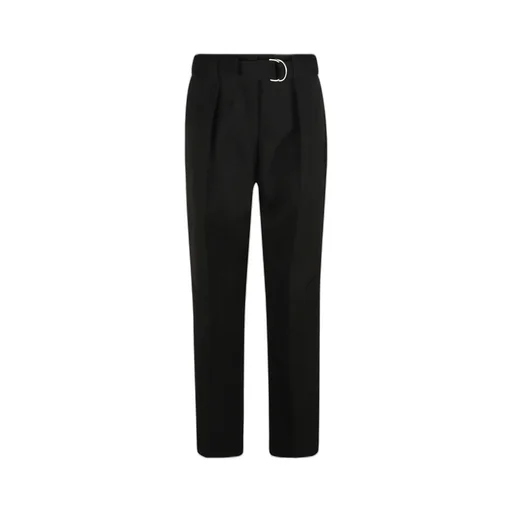 Jil Sander Belted Wide-Leg Trousers