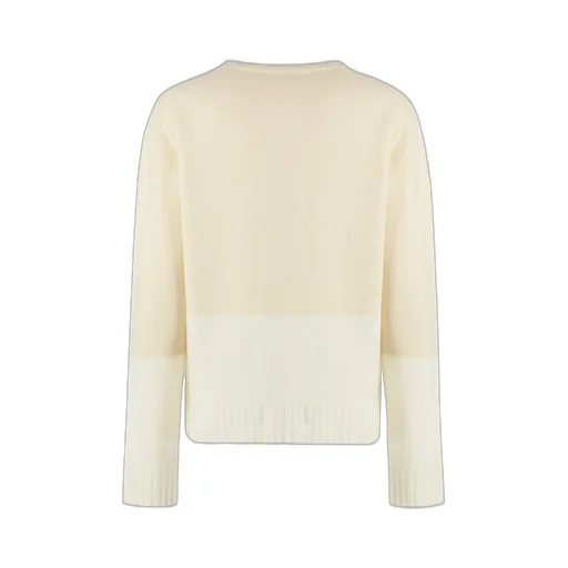 Jil Sander Colour-Blocked Crewneck Knitted Jumper