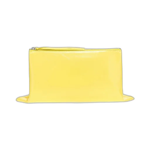 Jil Sander	Logo Detailed Zip-Up Clutch Bag