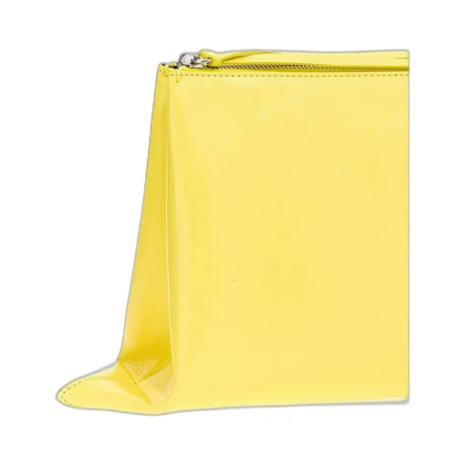 Jil Sander	Logo Detailed Zip-Up Clutch Bag