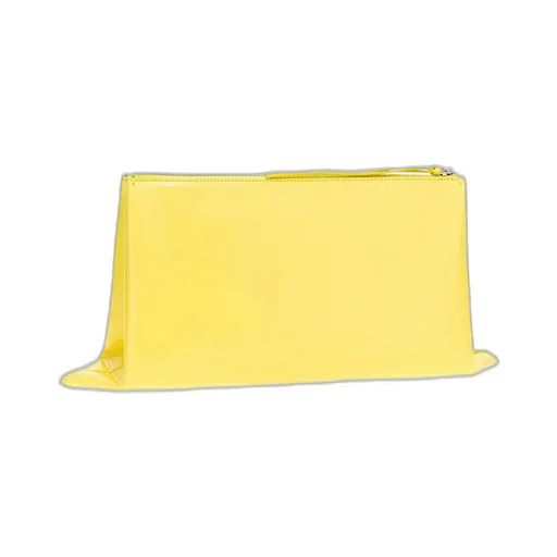 Jil Sander	Logo Detailed Zip-Up Clutch Bag