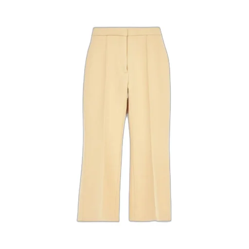 Jil Sander Flared Cropped Tailored Trousers
