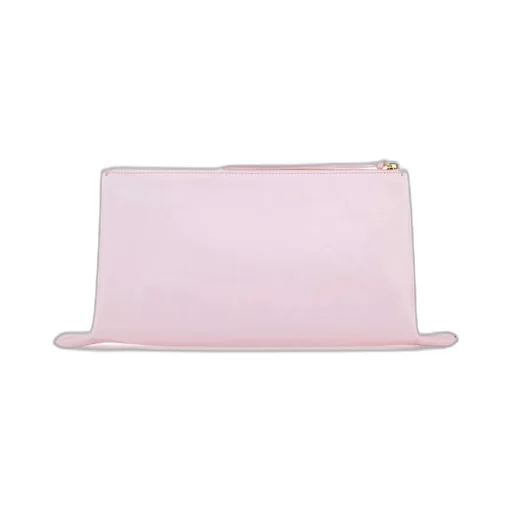Jil Sander	Logo Embossed Zipped Clutch Bag