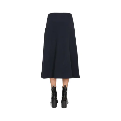 Jil Sander High-Waisted Flared Skirt