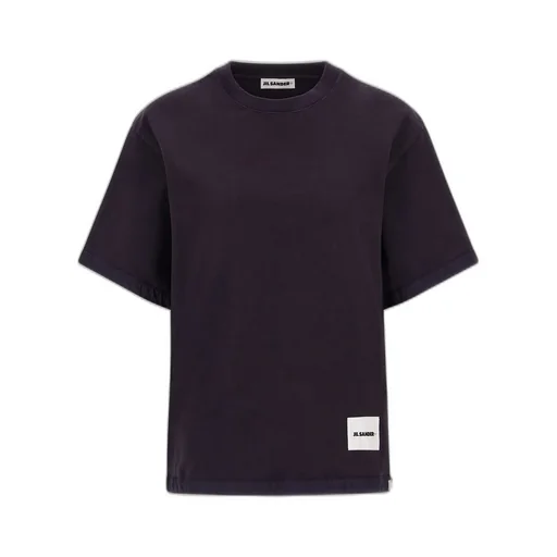 Jil Sander+ Logo Patch Crewneck T-Shirt