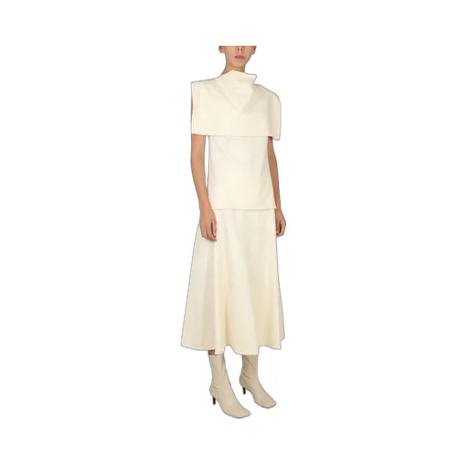 Jil Sander Back-Zipped Sleeveless Top